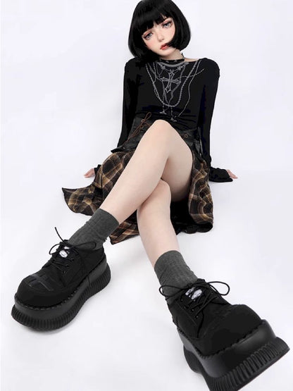 Cross Subculture Small Leather Shoes【s0000011701】