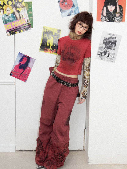 High Waisted Straight Leg Pants【s0000012270】