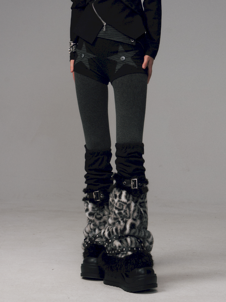 Warm Fleece Thickened Slim Leg Leggings【s0000014702】