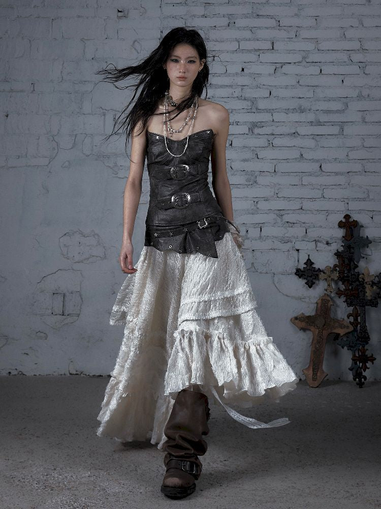 Slimming Wrap Short Leather Breastplate【s0000011827】