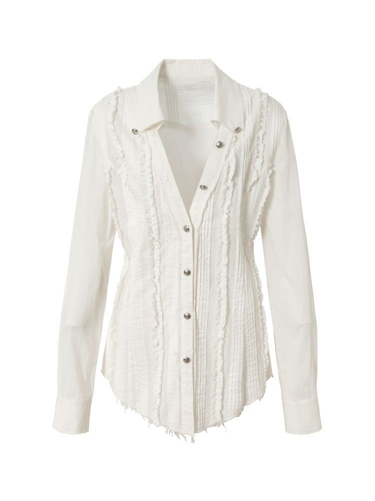 Scrappy Sunscreen Long Sleeve Shirt【s0000013470】