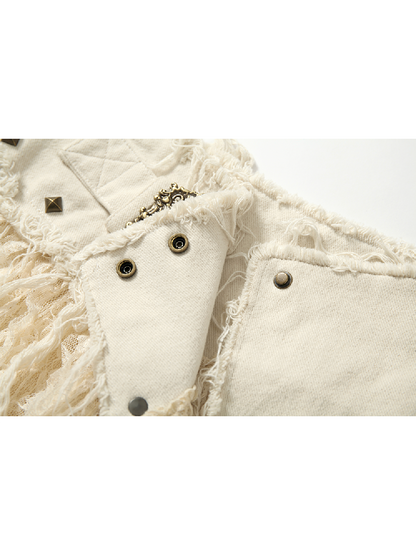 Lace Mesh Half Skirt【s0000011431】