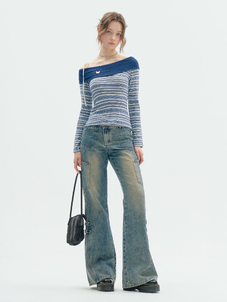 Slash Long Sleeve T-shirt【s0000011517】