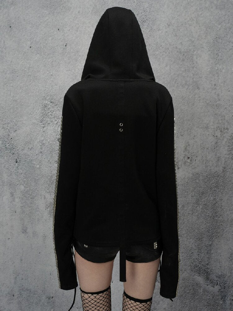 Rivet Radiation Print Cardigan【s0000016944】