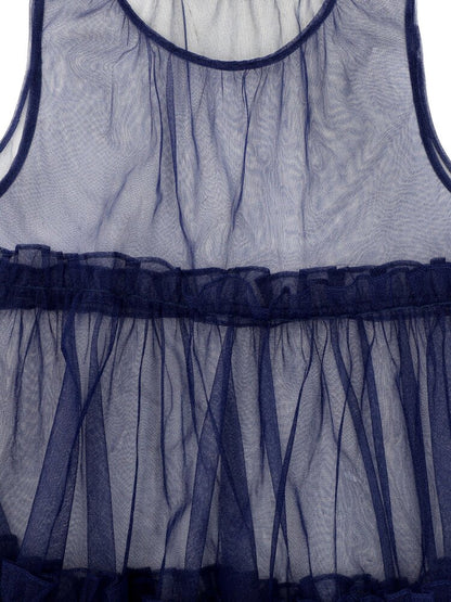 Layered Lace Rigid Mesh Dress【s0000016076】