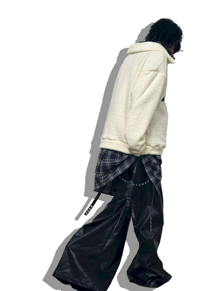 Shirt-Style Shearling Jacket【s0000014538】