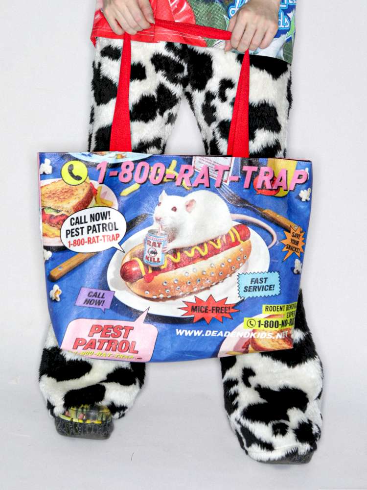 Mouse Print American Vintage Dupont Tote Bag【s0000014913】