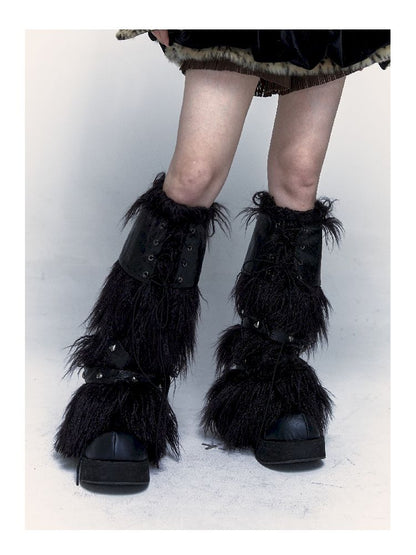 Warm Fur Legwarmers【s0000004686】