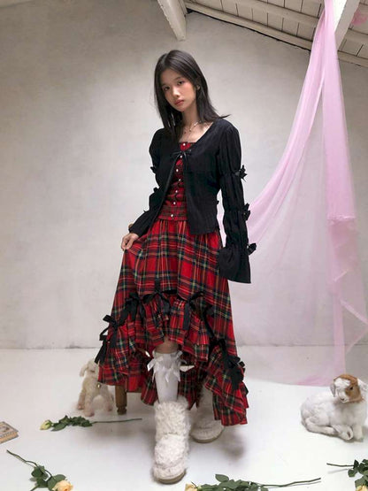 Patchwork Print Fitted Long-Sleeve Shirt【s0000014523】