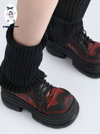 Gothic small leather shoes【s0000013708】