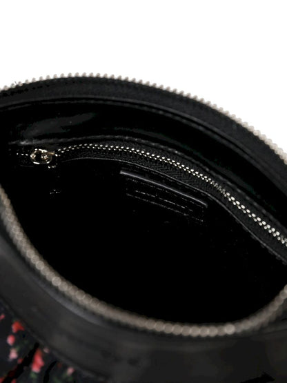 Embossed zipper chain sling bag【s0000012577】