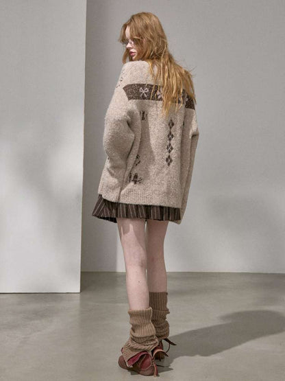Fair Island Knitted Cardigan【s0000015225】