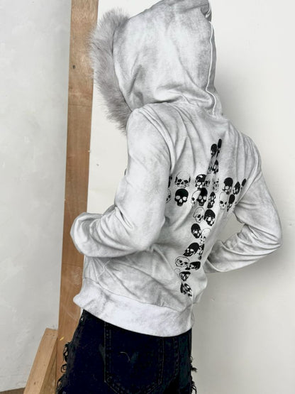 Spotted Fake Two Piece Sweatshirt【s0000013716】