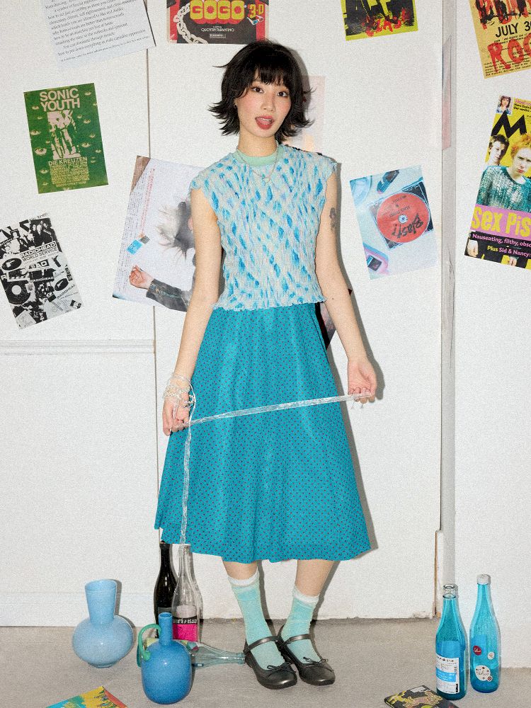 High waist loose umbrella skirt【s0000012280】