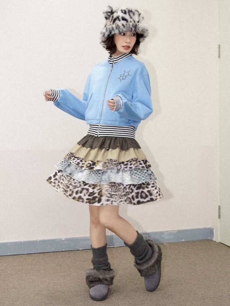 Starfish Hot Rhinestone Sweatshirt Jacket【s0000012278】