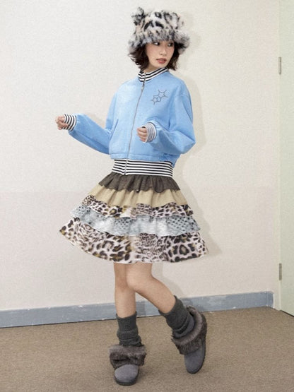 Starfish Hot Rhinestone Sweatshirt Jacket【s0000012278】
