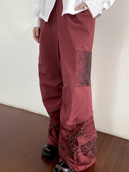 High Waisted Straight Leg Pants【s0000012270】