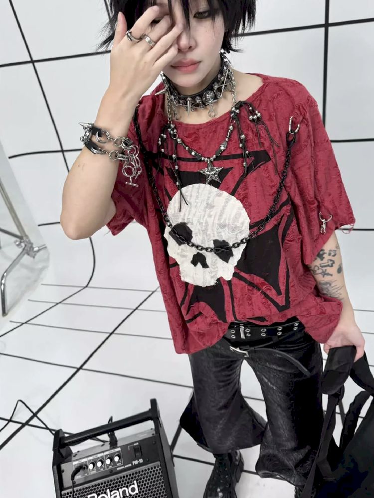 Cross Skull Short Sleeve【s0000012029】