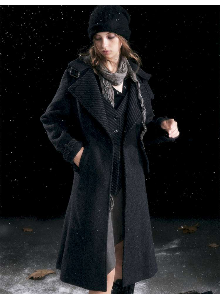 Court Knight Vest Tweed Coat【s0000014670】