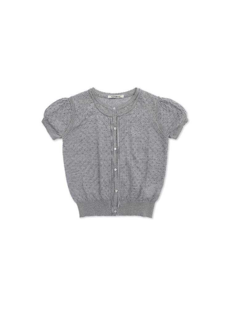 Breathable Lace Knit Top Skirt Set【s0000017442】