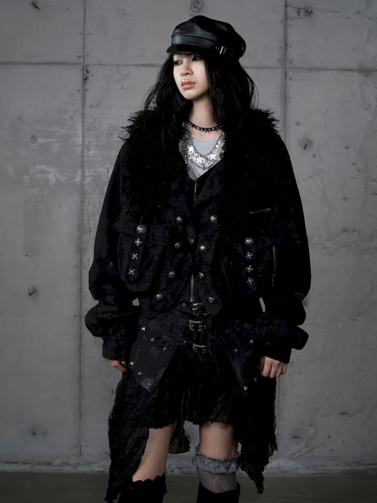 Faux Two-Piece Functional Jacket【s0000014115】