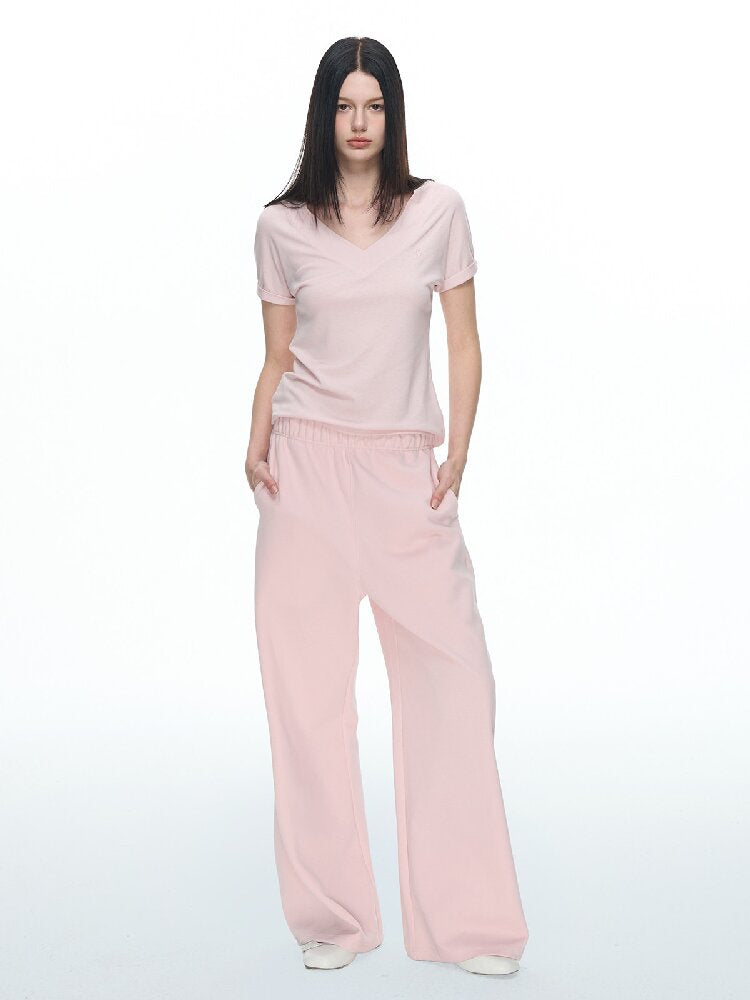 Pure Zipper Short Sweatpants Set【s0000015869】