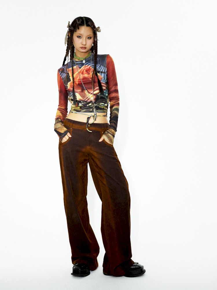 Casual skinny straight leg pants【s0000006273】