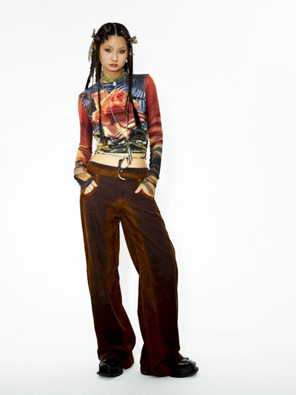 Casual skinny straight leg pants【s0000006273】