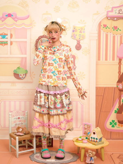 Long Sleeve Stretch Bottom Innerwear【s0000013698】