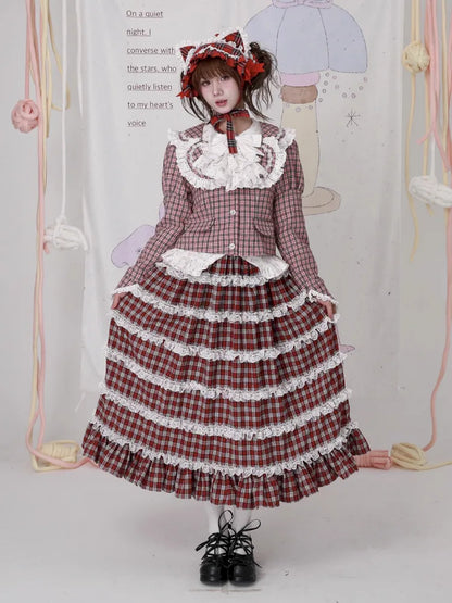 Old-fashioned Lolita cute girl niche top【s0000014103】