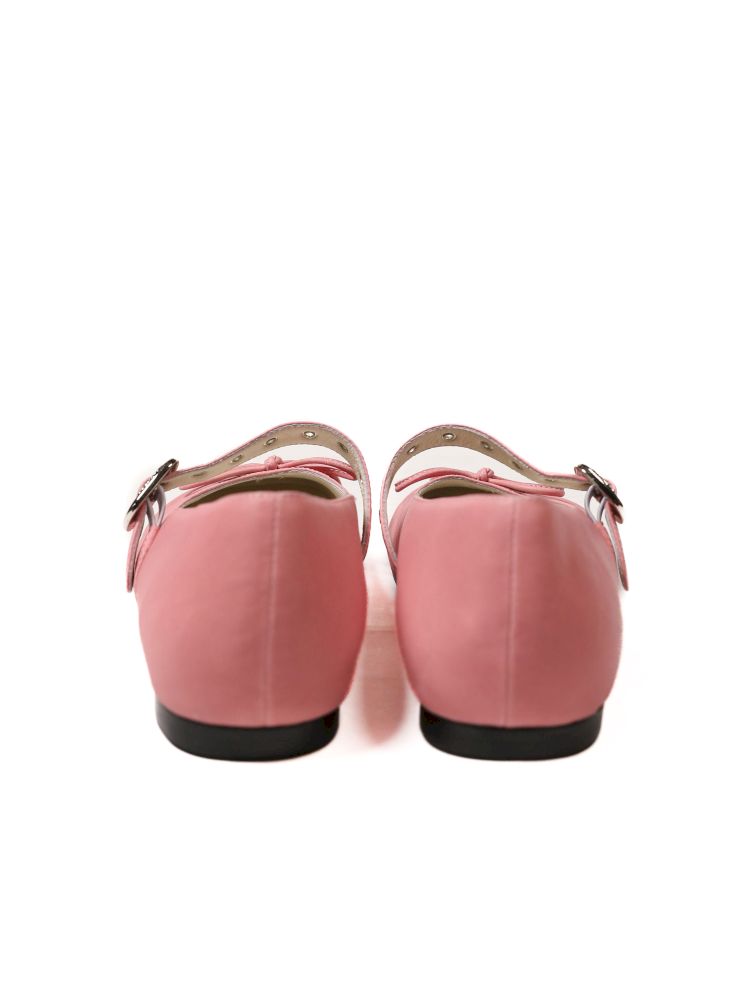 Carved Single Buckle Ballet Shoes【s0000013439】