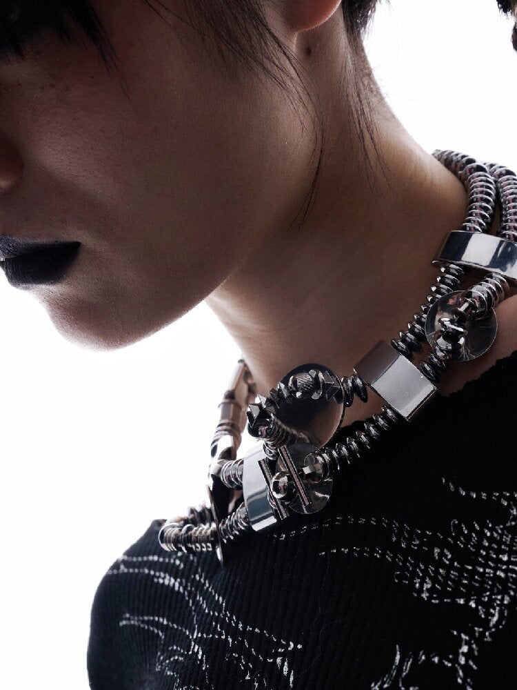 Nihilistic Mad Max Choker Necklace【s0000018839】