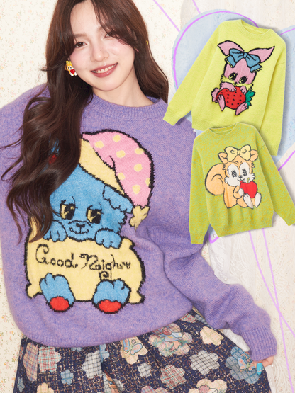 Cute Small Animals Sweater【s0000014497】