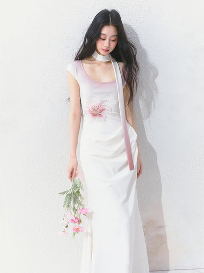 Atmosphere Printed Skinny Dress【s0000012146】