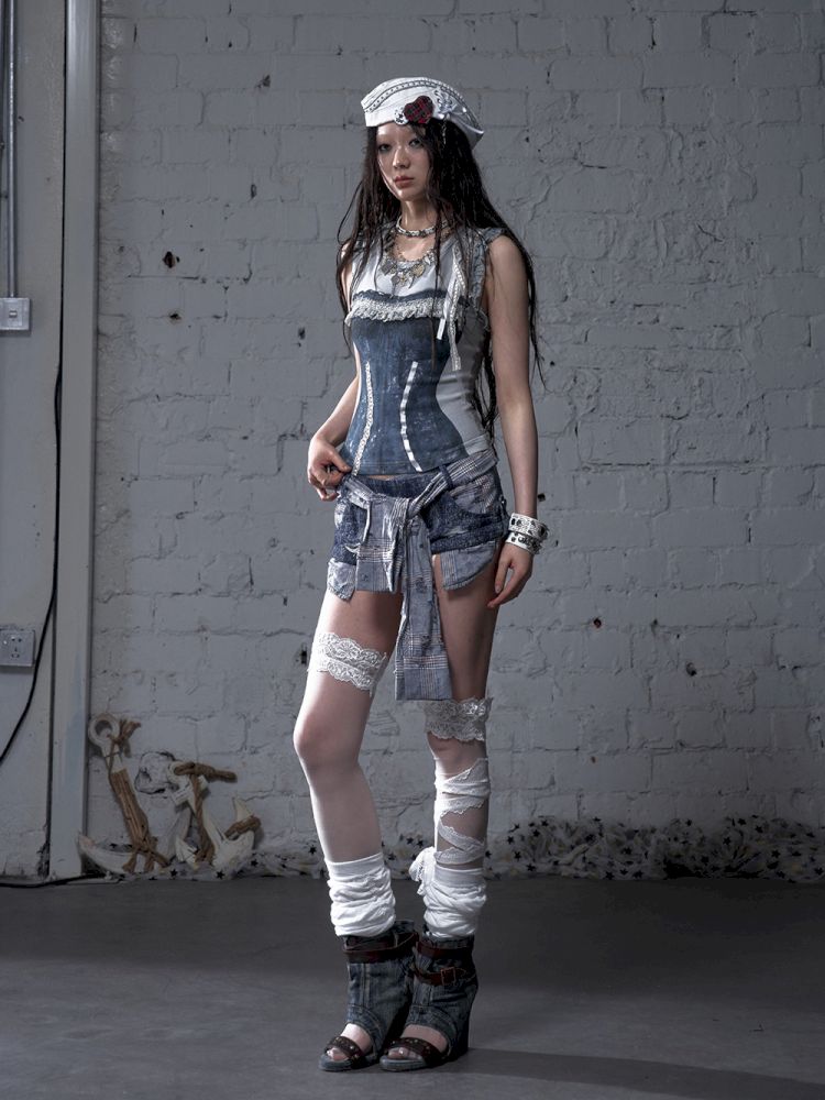 Slim-Fit Low-Waist Hot Girl Hot Pants【s0000012777】