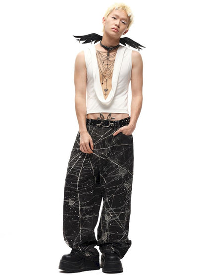 Necklace Rhinestone Swing Neck Vest【s0000012605】