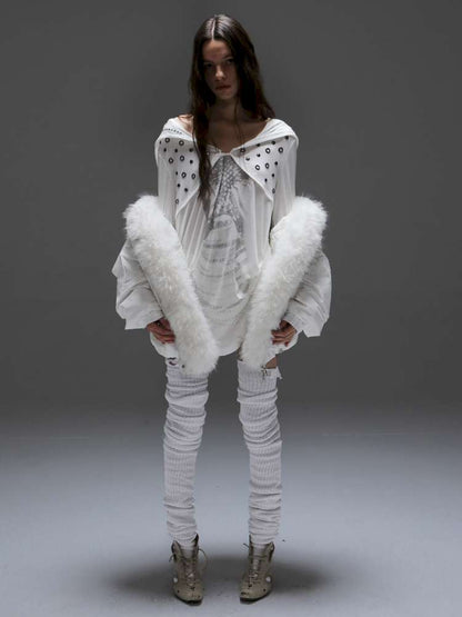 Armor Hooded Drape Lightweight T-Shirt【s0000014715】