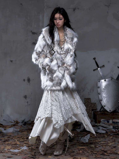 Eco-Friendly Faux Fur Coat【s0000014479】