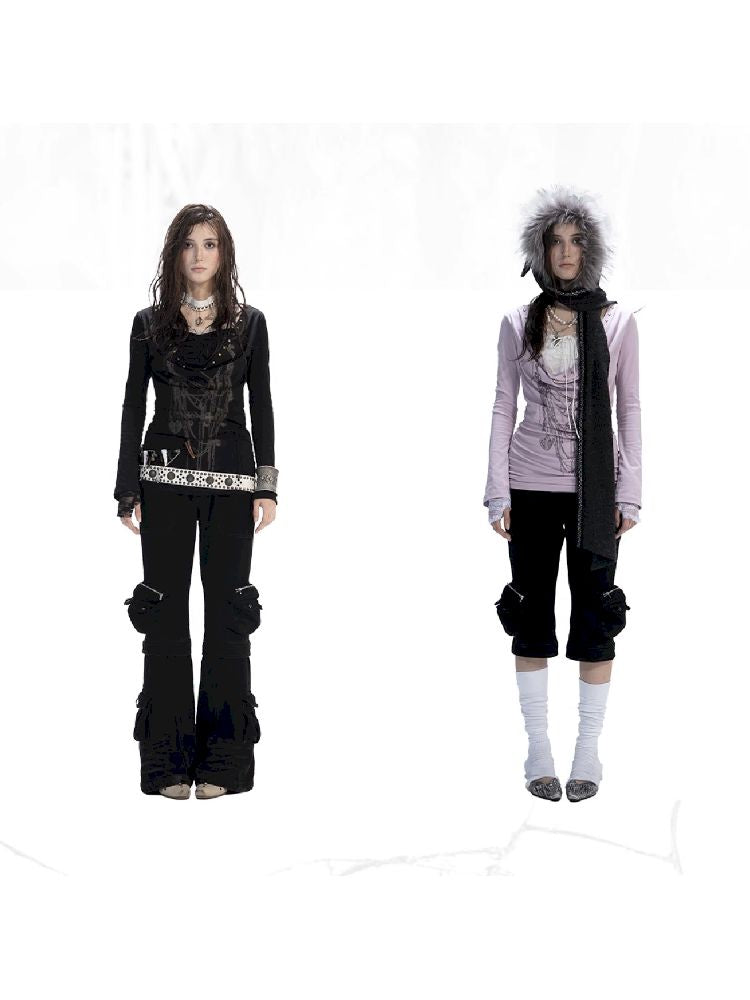 Five Point Flare Trousers【s0000011270】