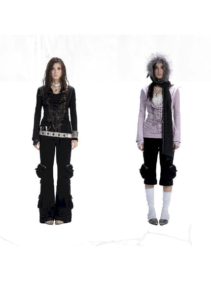 Five Point Flare Trousers【s0000011270】