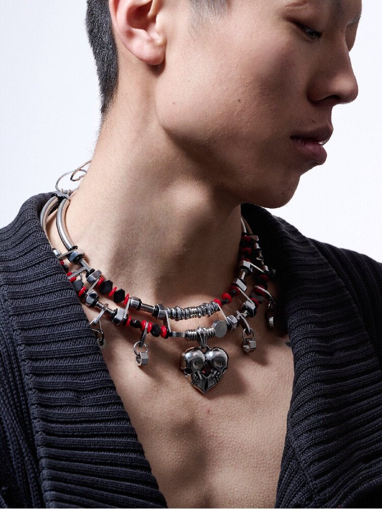 Heavy Gothic Mechanical Choker【s0000018846】