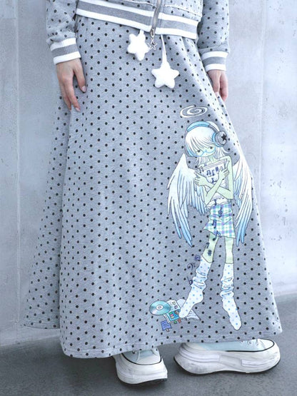 Zipper Half-Length Skirt【s0000014444】