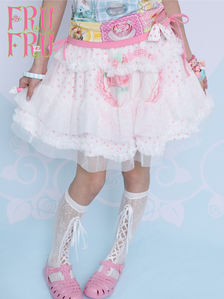 Double-Layer Tulle Short Skirt【s0000017756】