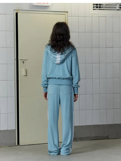 Oversized Activewear Set with Sweatpants【s0000014211】