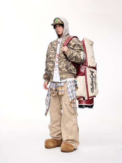 Micro Straight Leg Work Pants【s0000011363】