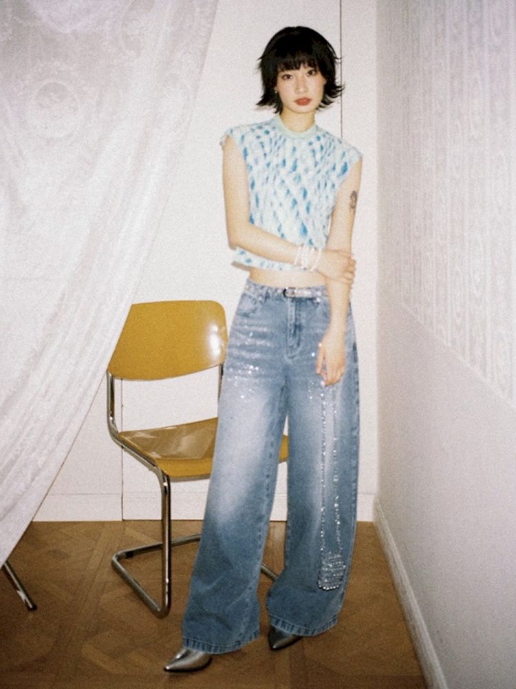 Low Waist Wide Leg Pants【s0000012298】