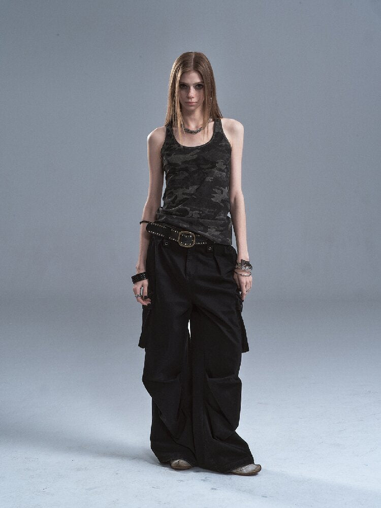 Back Line Camo Slim I-line Vest【s0000016900】