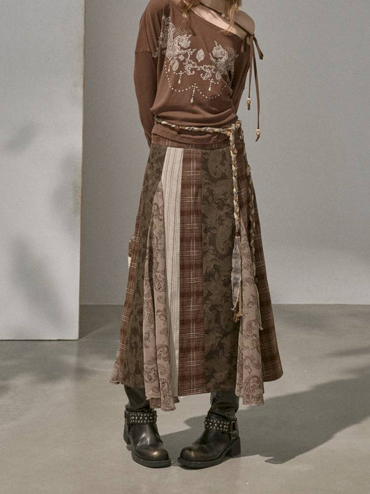 Irregular Patchwork Skirt【s0000014398】