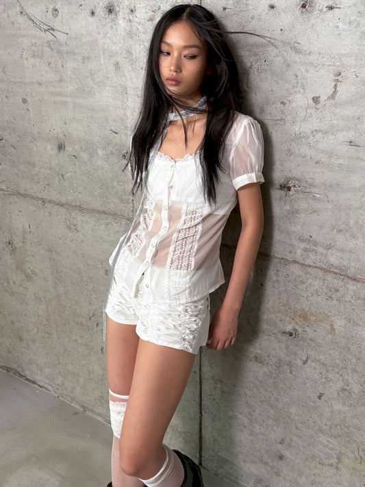 Princess sleeve shirt【s0000012702】