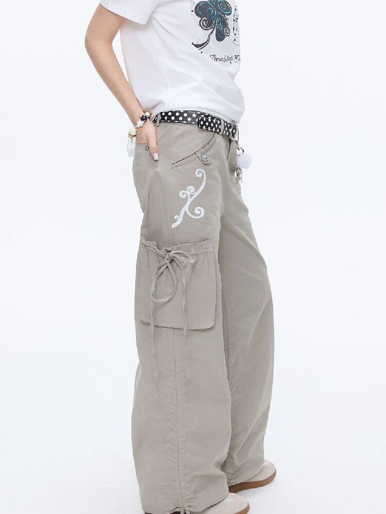 Vine Shirring Pleats Cargo Pants【s0000016376】